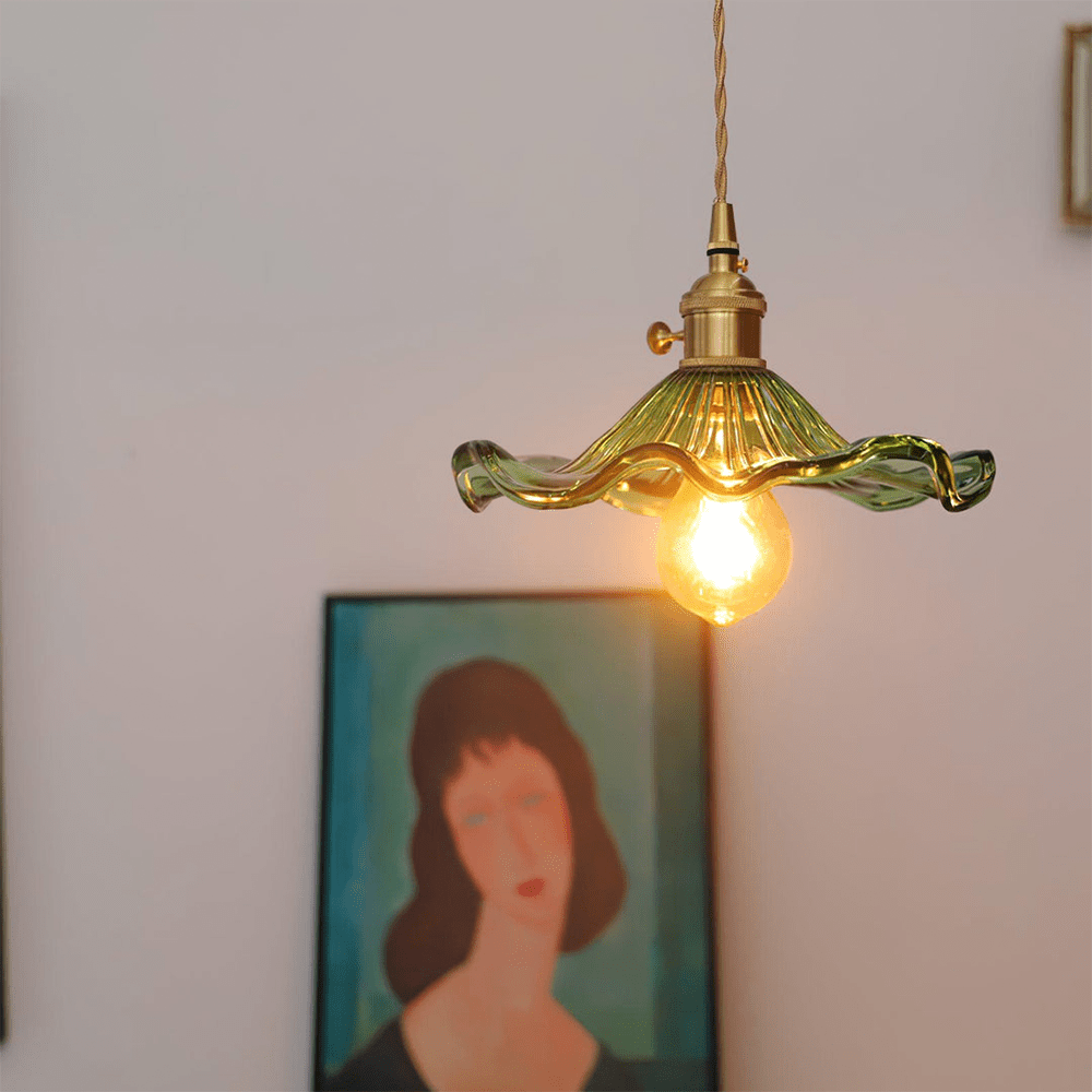 Tropical Bloom I Suspension Lumineuse