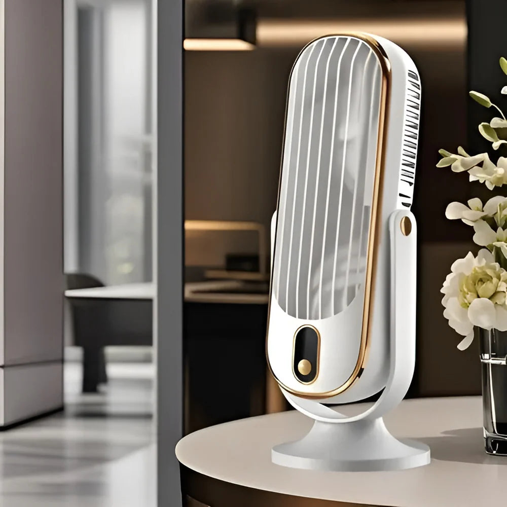 Climatiseur Portable | Mini Ventilateur USB Rechargeable, Format Compact
