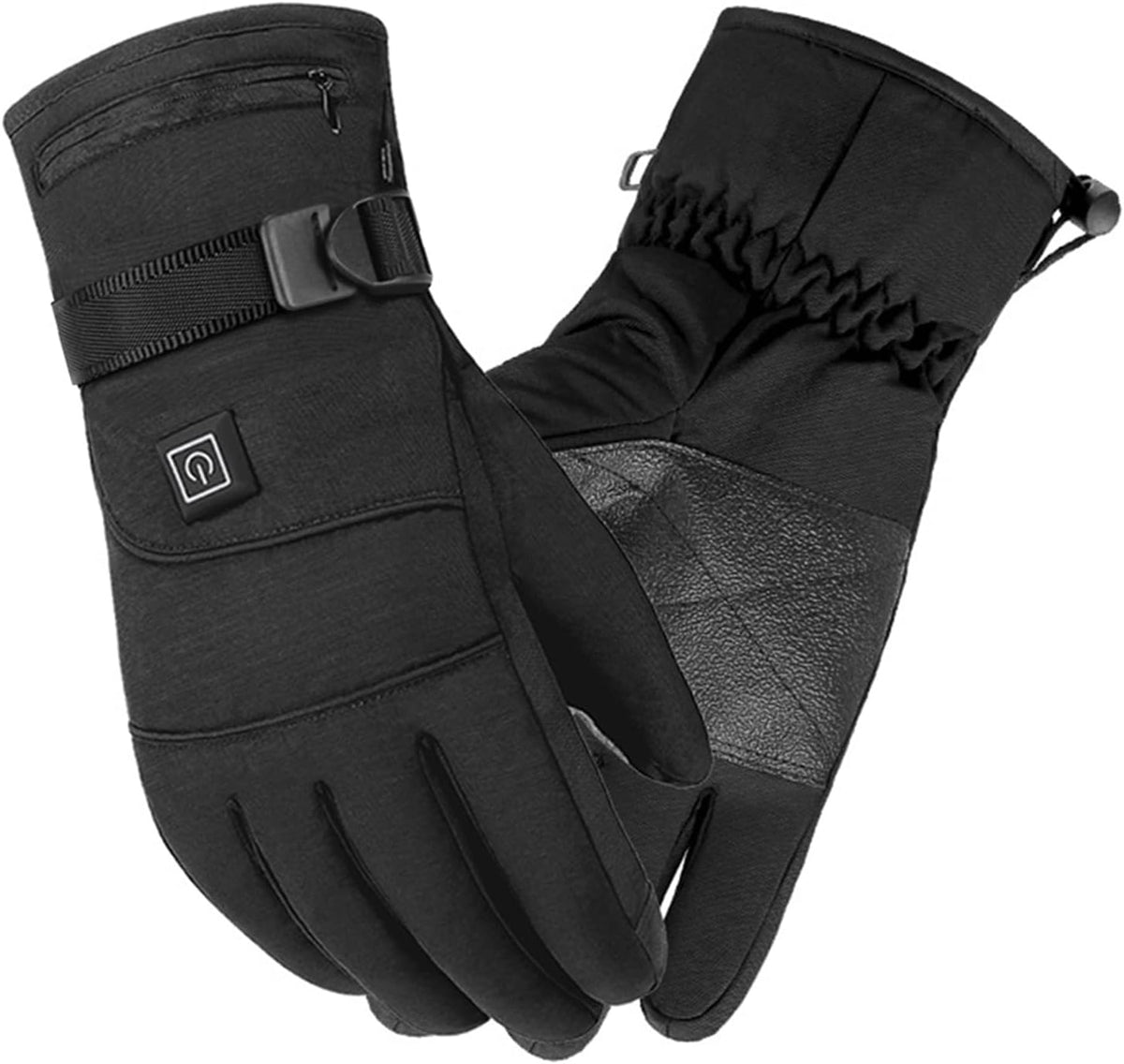 Gants chauffants imperméables avec 3 niveaux de chaleur
