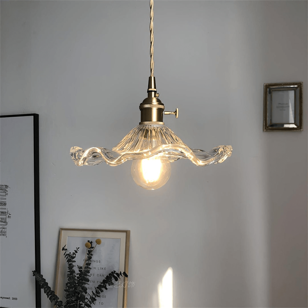 Tropical Bloom I Suspension Lumineuse