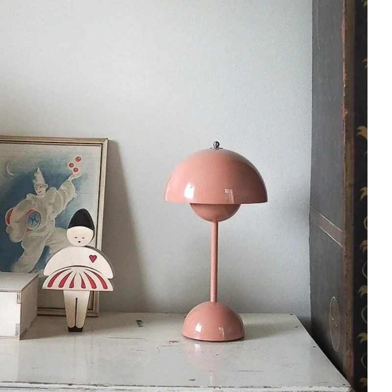 Fleuréa – Lampe LED de Table Rechargeable à Intensité Réglable