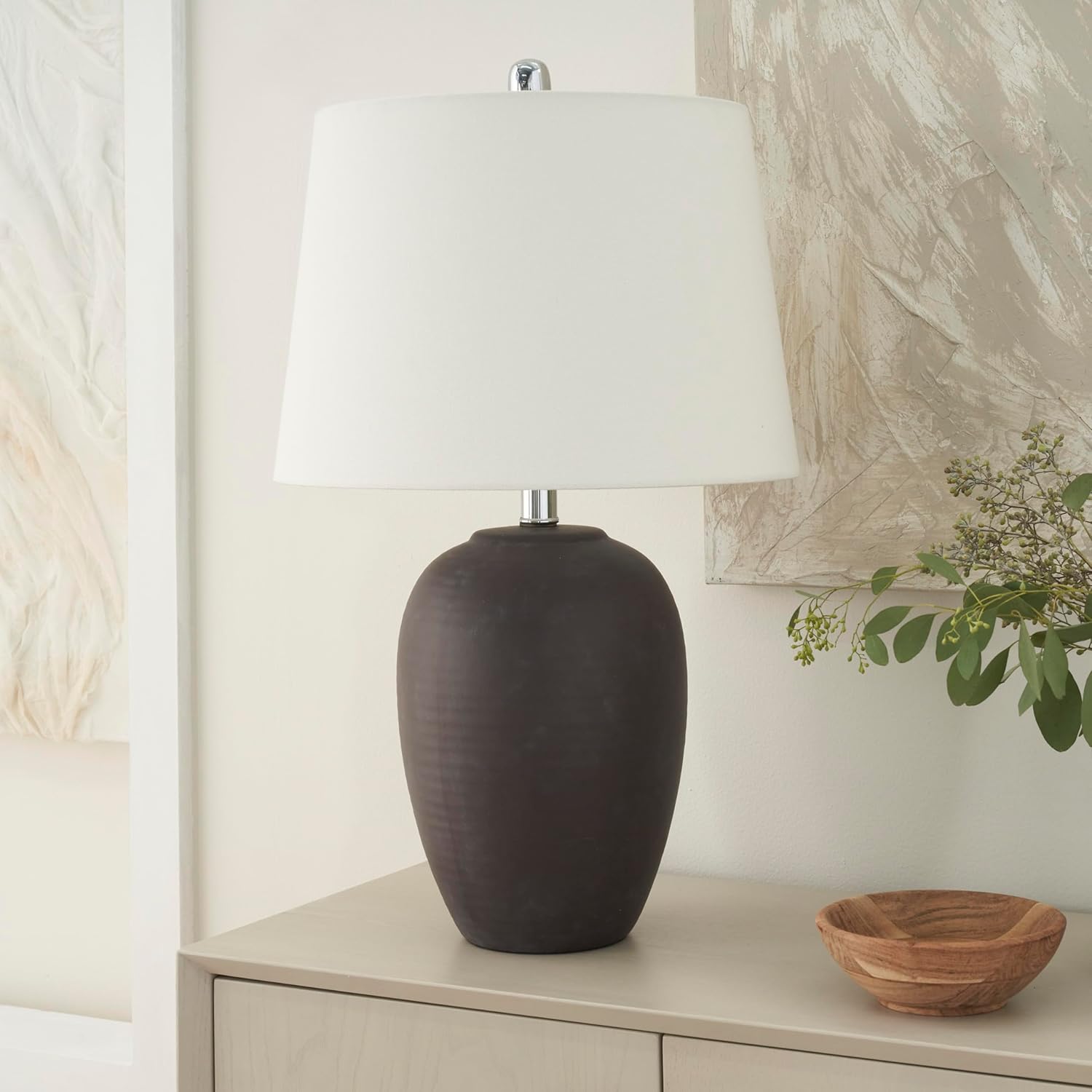 IllumiBase – Lampe de Table en Céramique LED Minimaliste