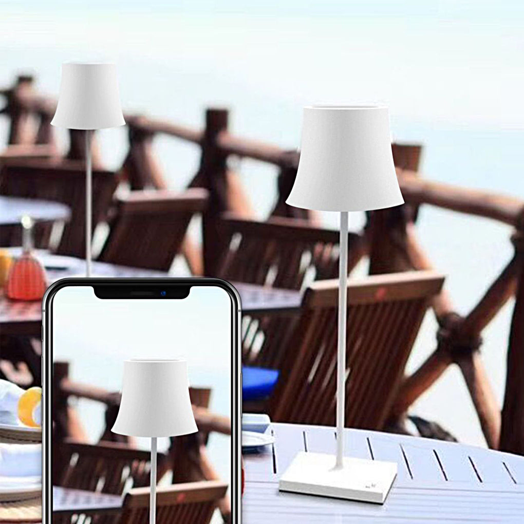LumaGlow I Lampe de Table Sans Fil Dimmable – Rechargeable via USB, Design Moderne