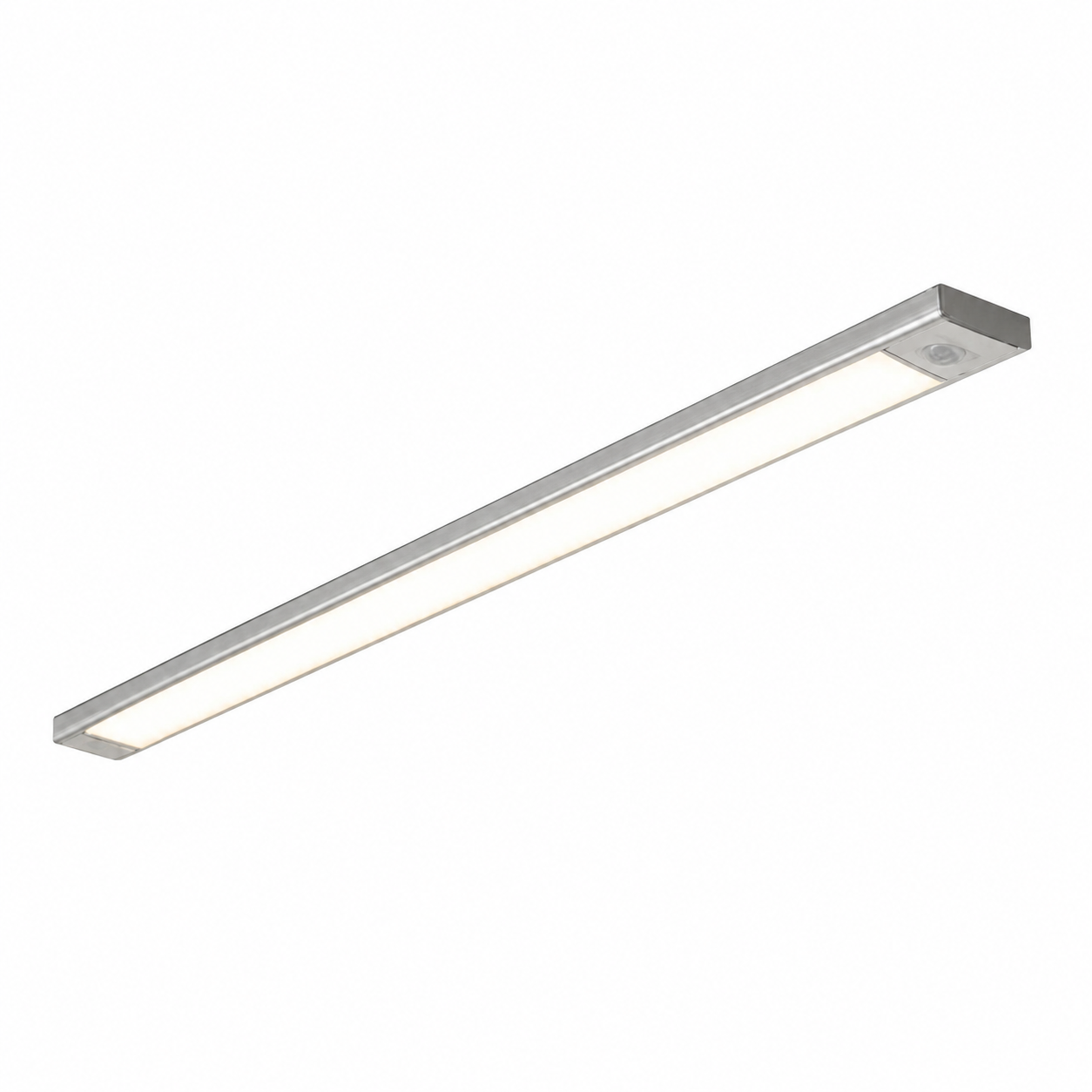 Éclairage Sous Meuble Aluminium Blanc 61 cm – Sans Fil, Détecteur de Mouvement, LED