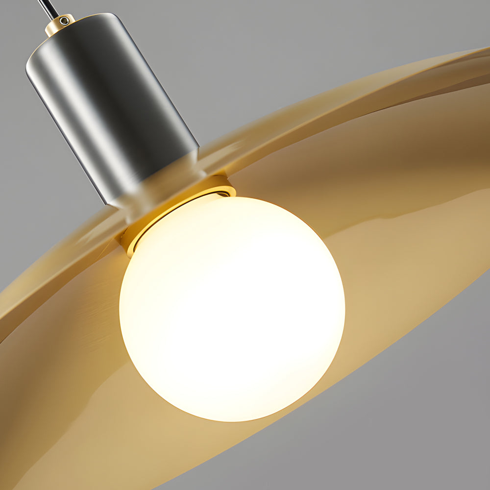 Lumiéra – Suspension LED Vintage Élégante Laiton Salon