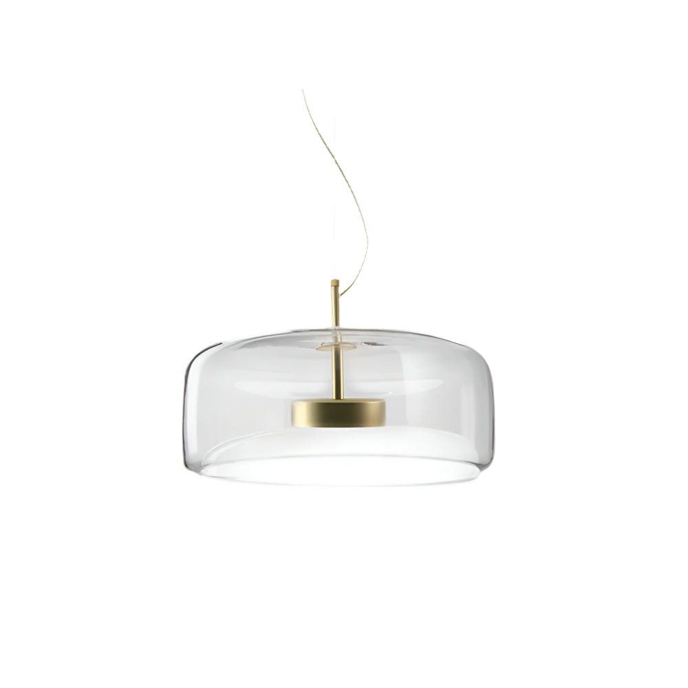 Orvian – Suspension LED Vintage Finition Dorée Salon