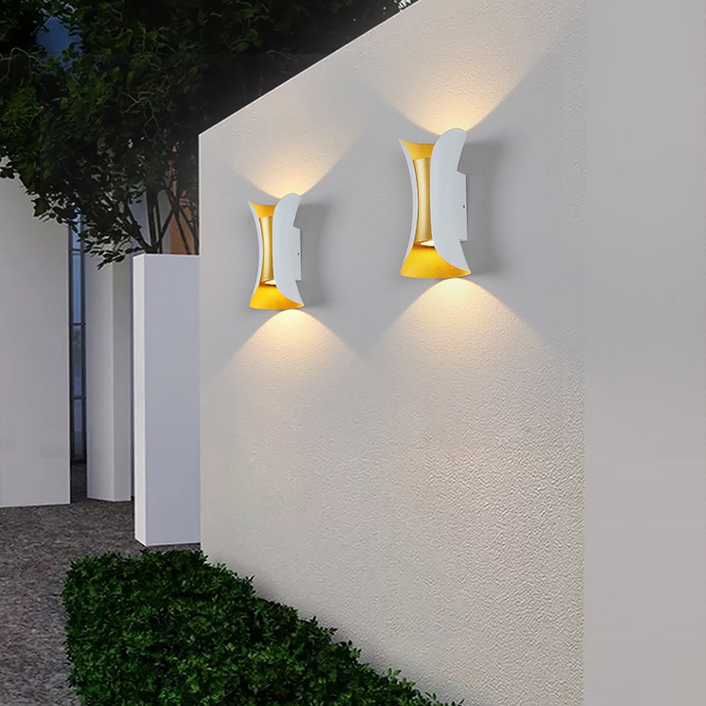 Applique Murale Design | Éclairage Bidirectionnel, Corps en Aluminium 5