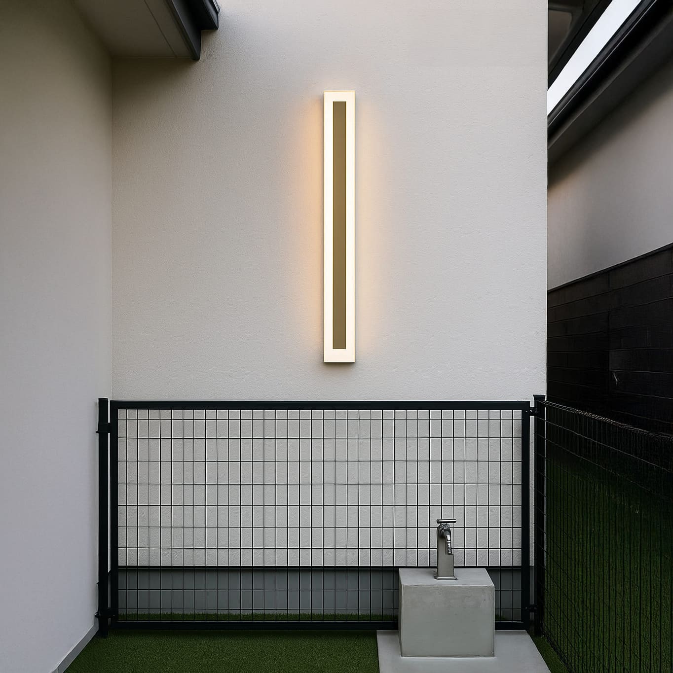 Applique Murale Extérieur | Design Minimaliste, Intensité Variable 6