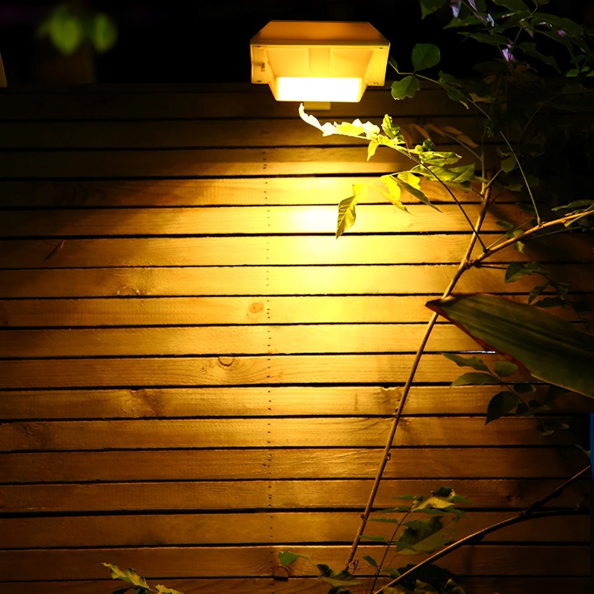 Appliques Murales Solaires | Design Carré, Étanche 7