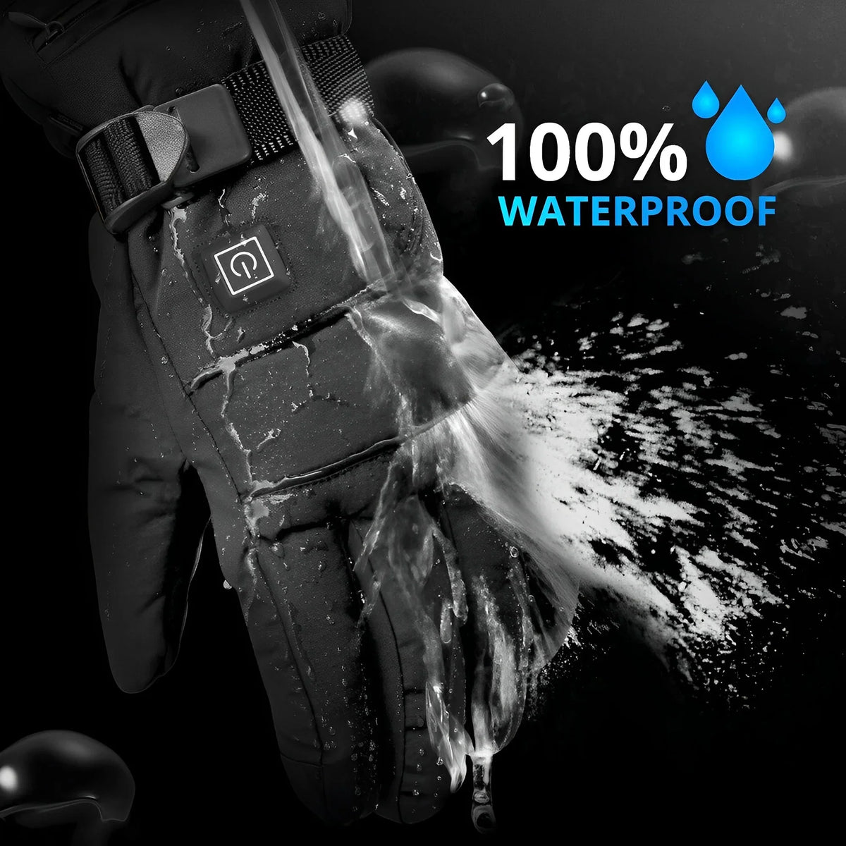 WarmTech | Gants chauffants USB, adaptés à des températures aussi basses que -25°C
