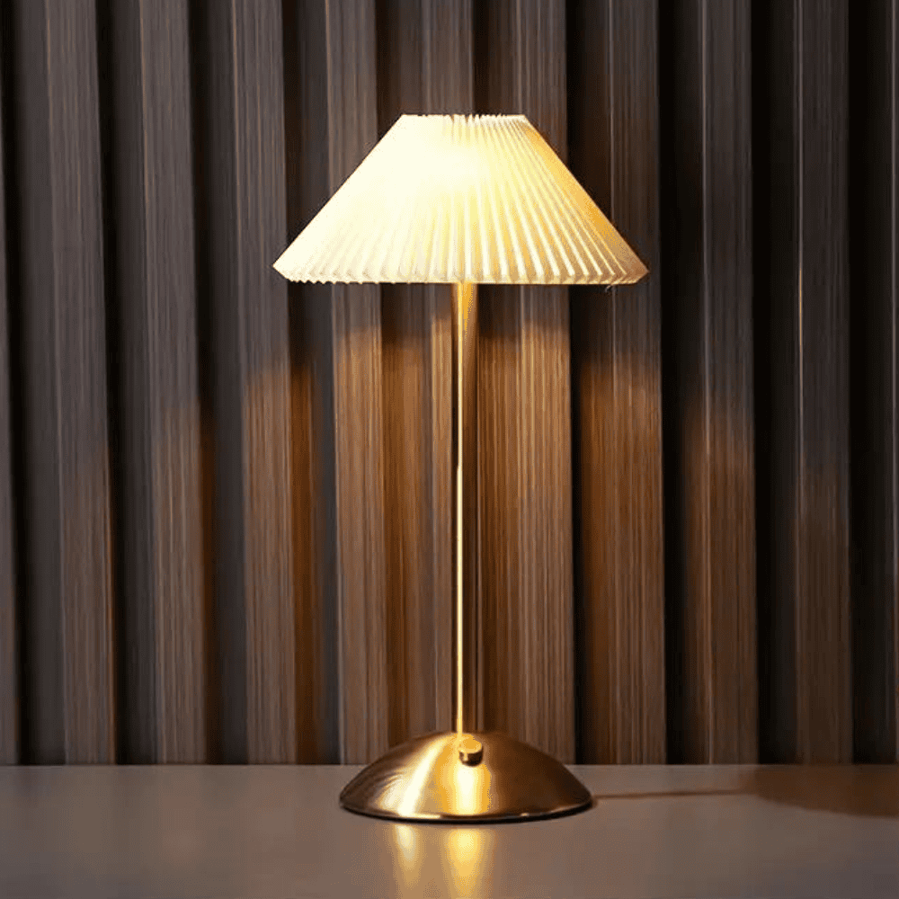 GloNova | Lampe de Table Sans Fil Tactile – Design Moderne Noir