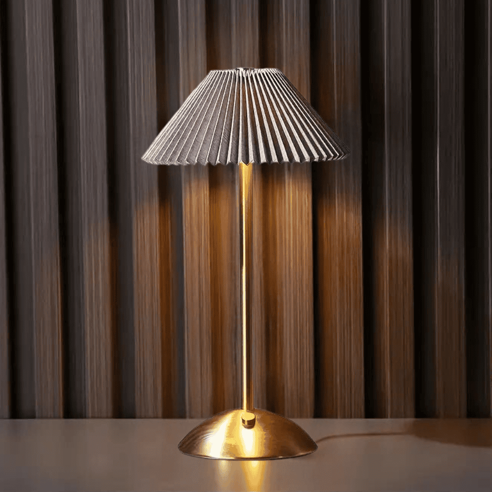 GloNova | Lampe de Table Sans Fil Tactile – Design Moderne Noir