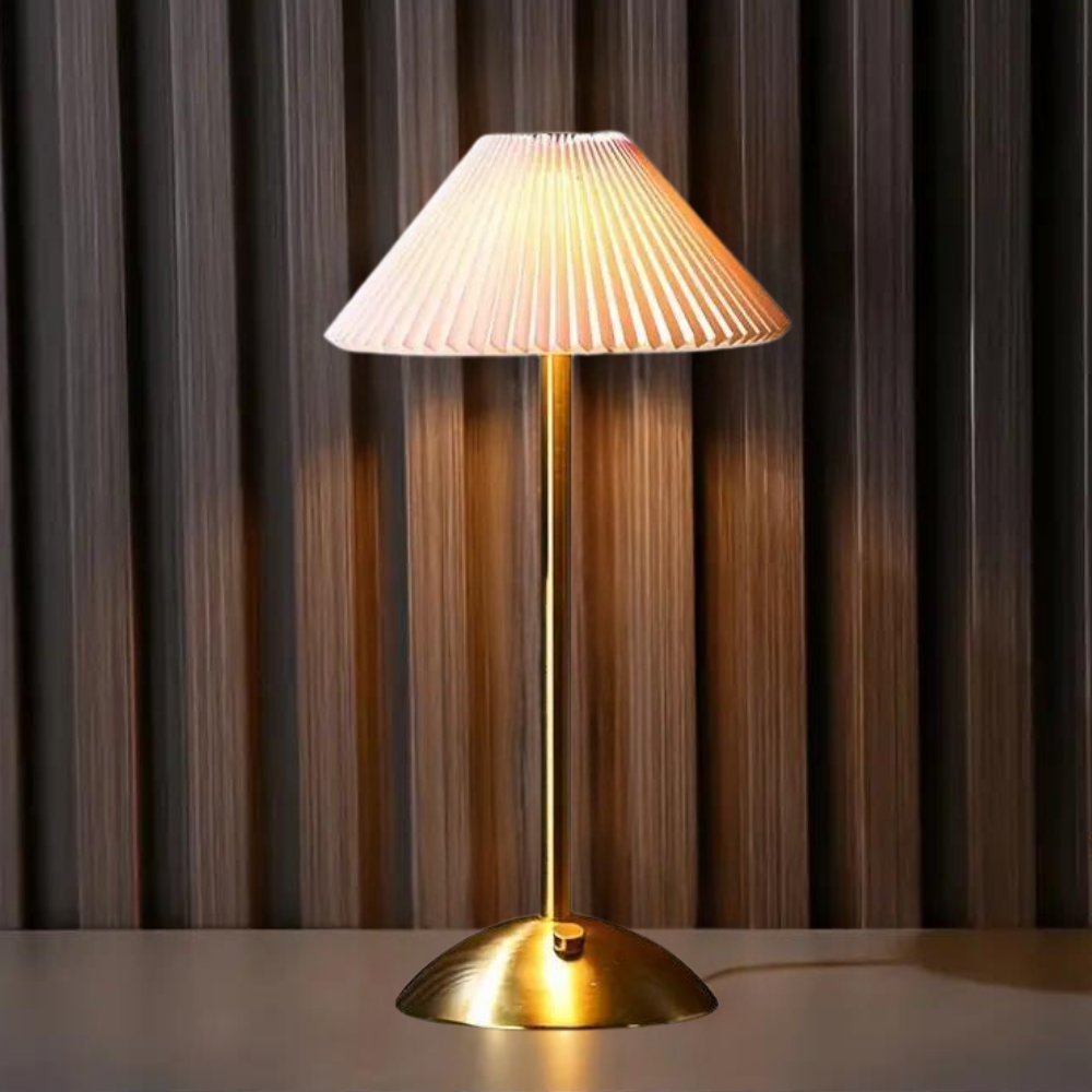 GloNova | Lampe de Table Sans Fil Tactile – Design Moderne Noir