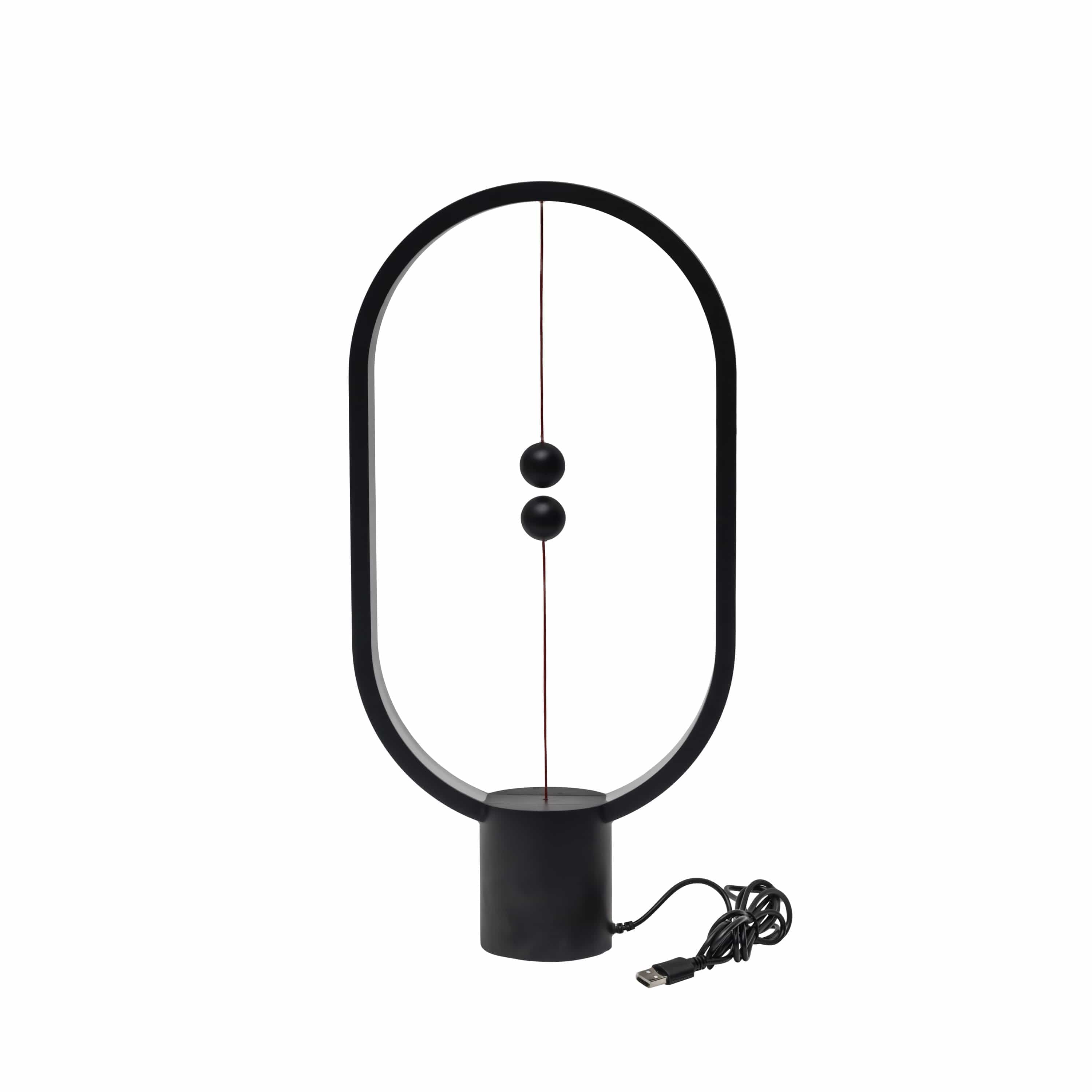 LumoLev – Lampe de Table LED Flottante Moderne Blanche