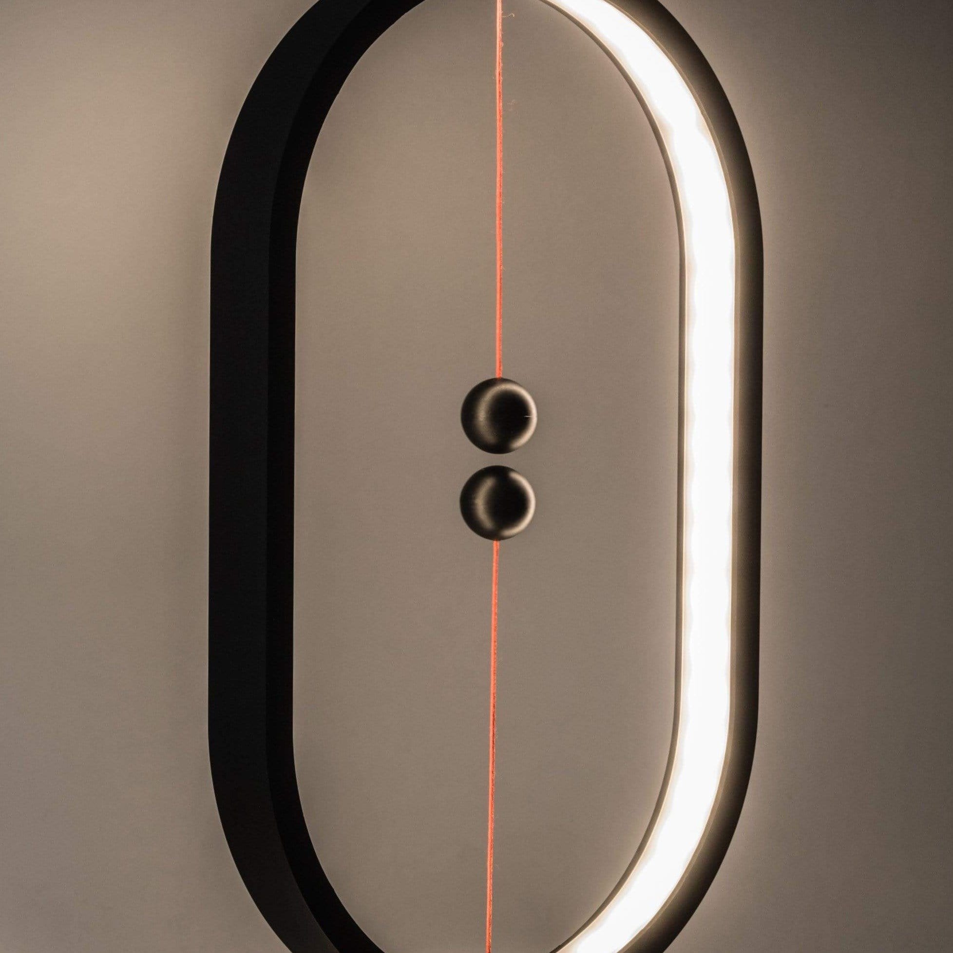 LumoLev – Lampe de Table LED Flottante Moderne Blanche