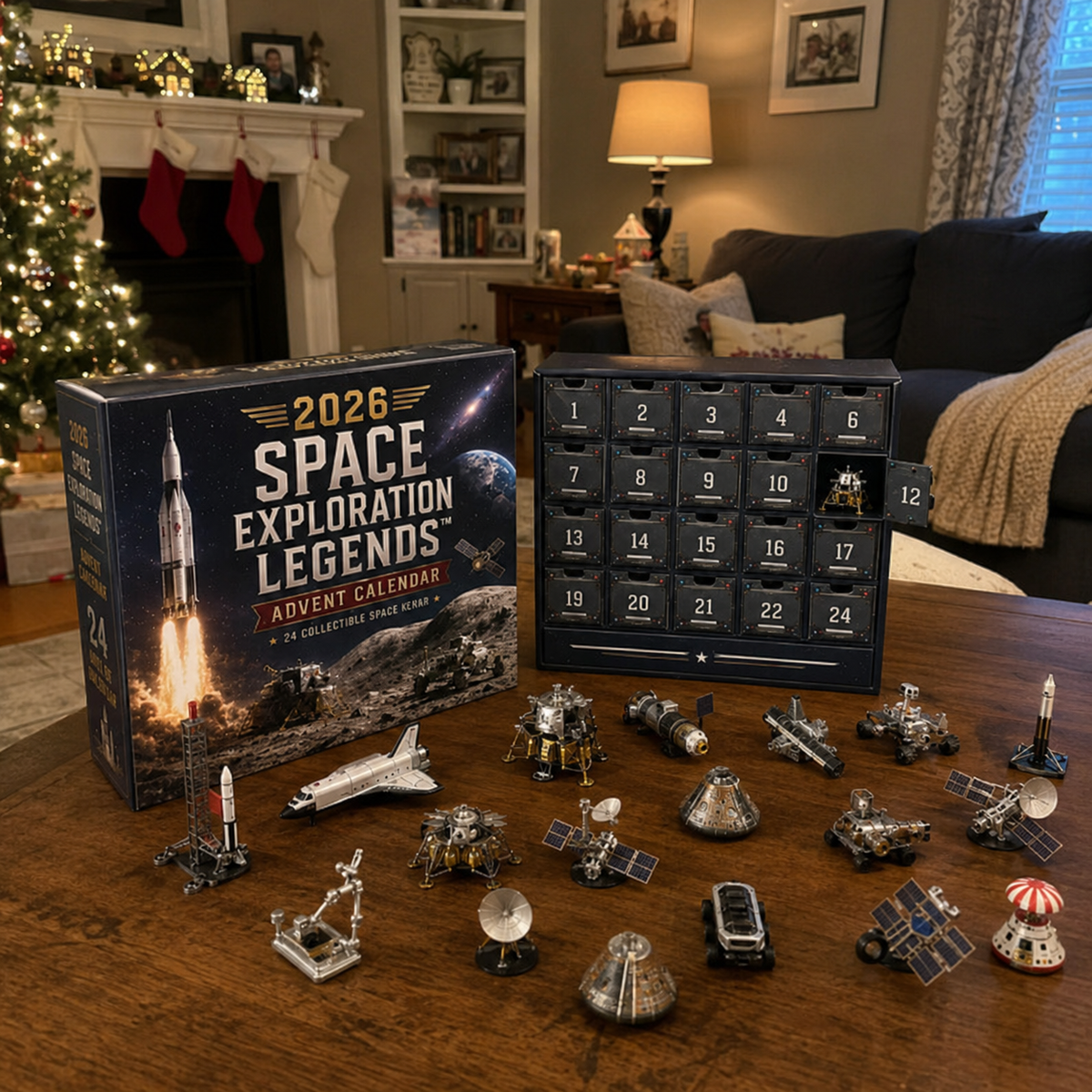 Calendrier de l'Avent Original 2026 Exploration Spatiale – 24 Surprises Éducatives à Découvrir 7