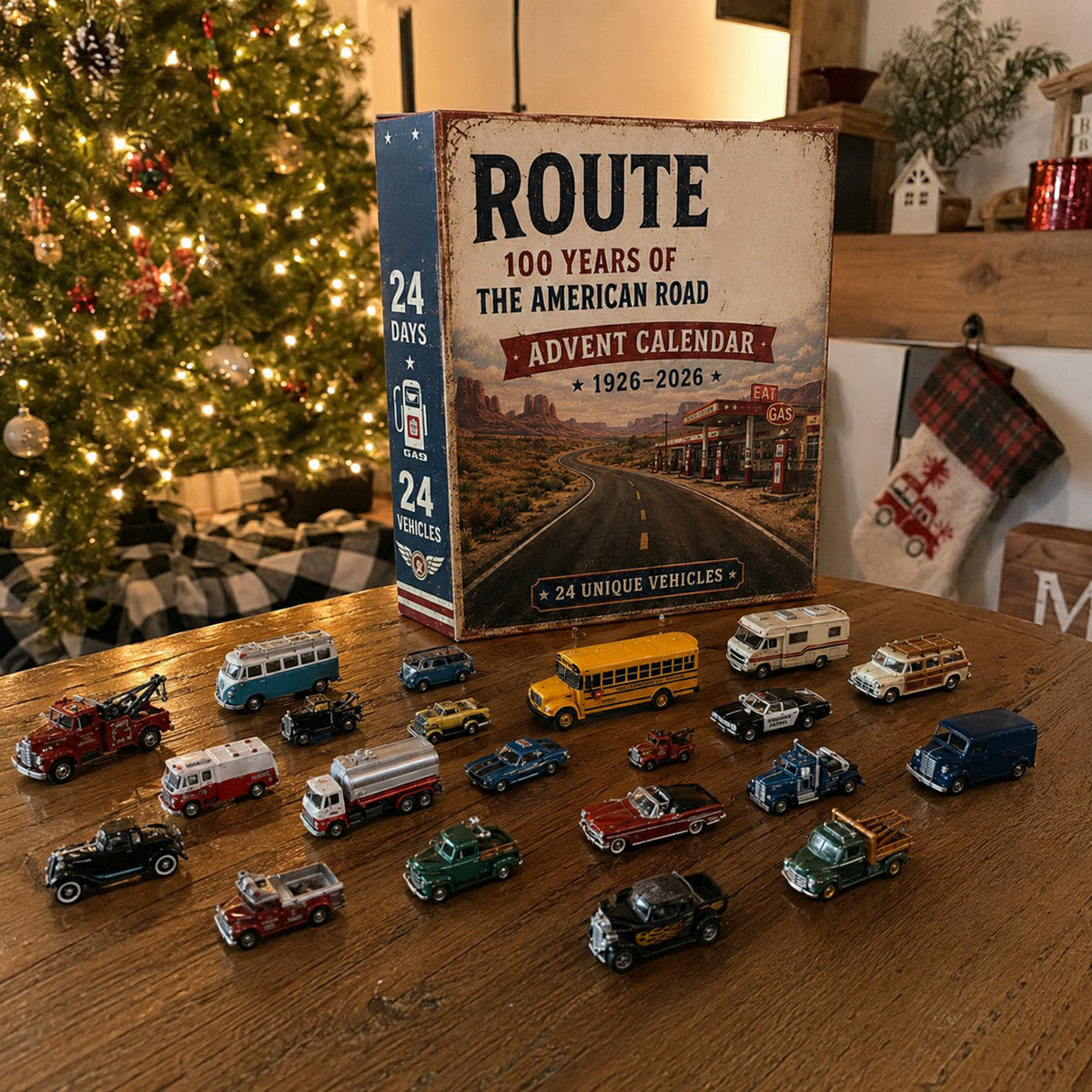 Calendrier de l'Avent Original Route 66 Édition Collector – 24 Jours de Légendes Américaines 4