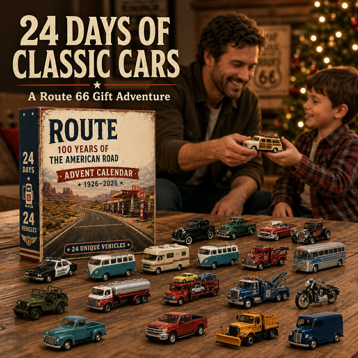 Calendrier de l'Avent Original Route 66 Édition Collector – 24 Jours de Légendes Américaines 7