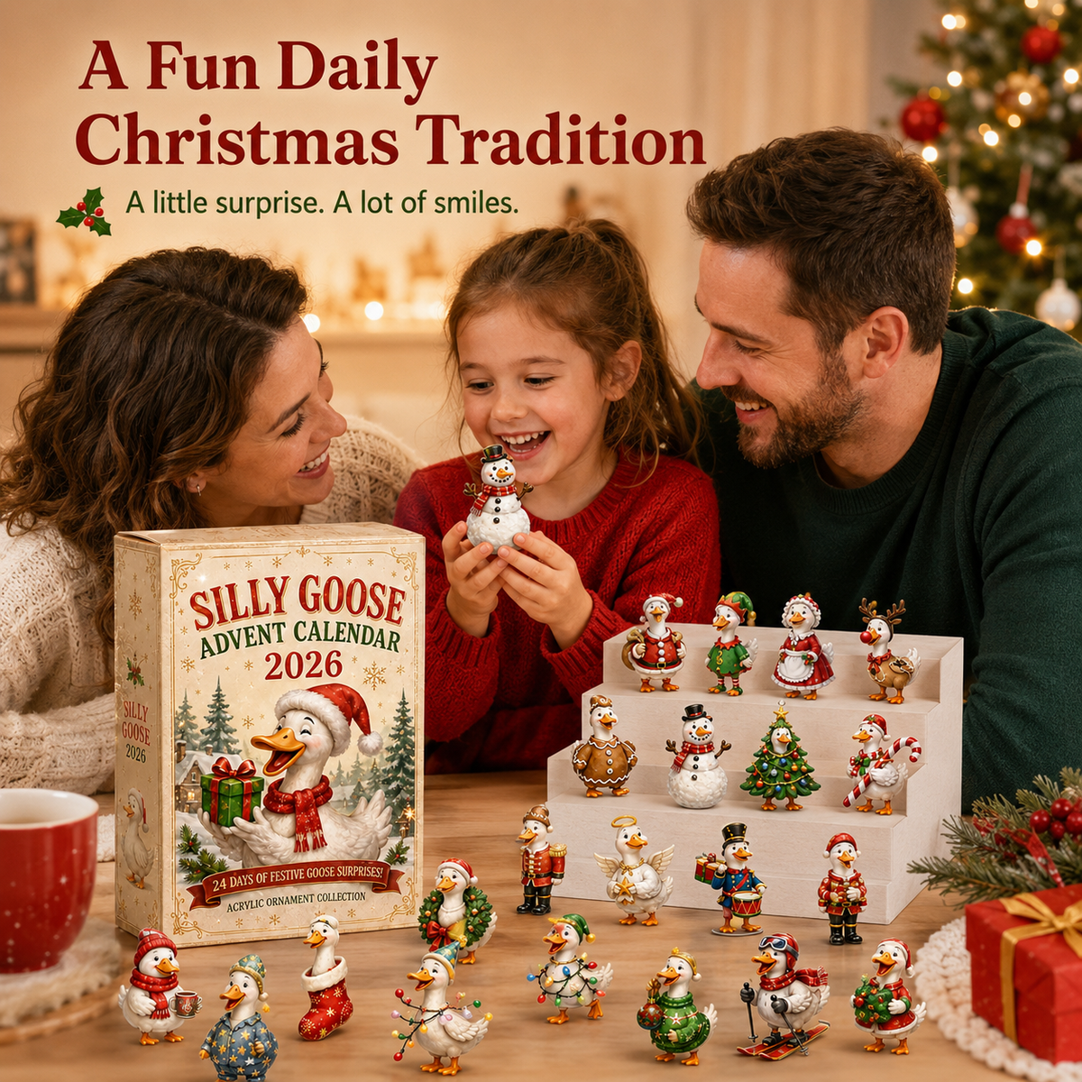 Calendrier de l'Avent Original Silly Goose Magic™ – 24 Jours de Surprises Festives 0