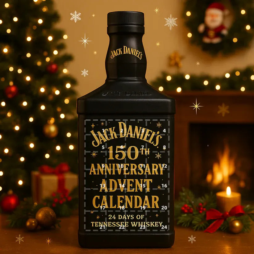 Calendrier de l'Avent Whisky Classique 2025 - 24 Mini Bouteilles Décoratives Élégantes 4