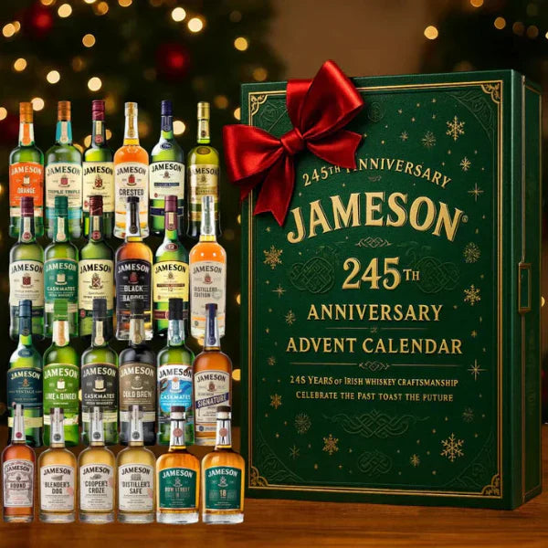 Calendrier de l'Avent Whisky Classique 2025 - 24 Mini Bouteilles Décoratives Élégantes 9