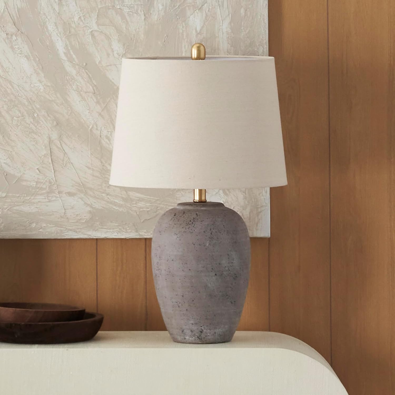 IllumiBase – Lampe de Table en Céramique LED Minimaliste