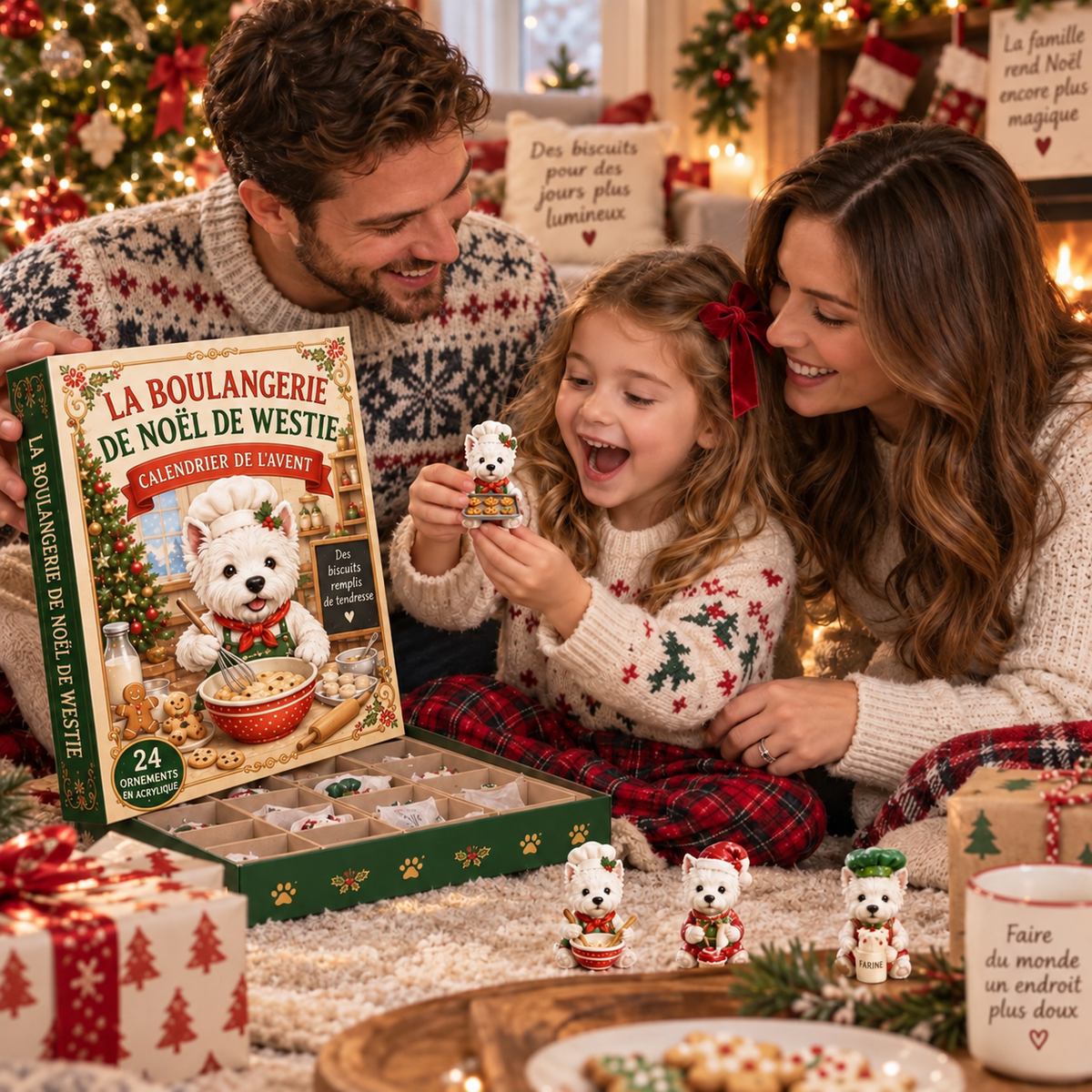 Calendrier de l’Avent Boulangerie de Noël 2026 – 24 Surprises pour Animaux