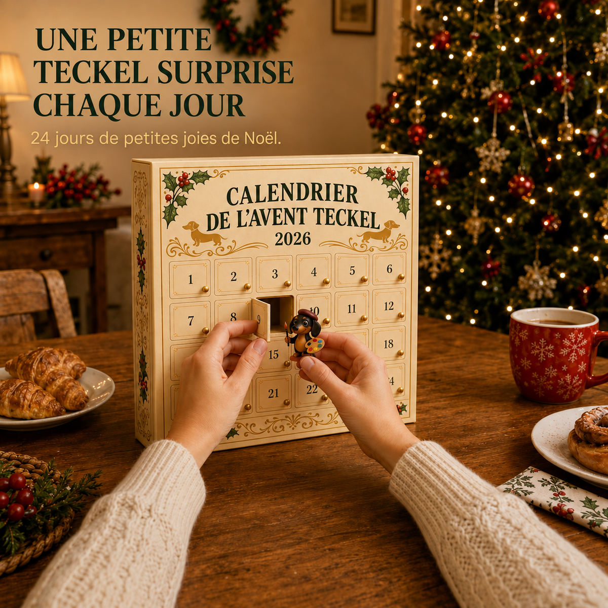 Calendrier de l'Avent Dackel 2026 – 24 surprises Dackel