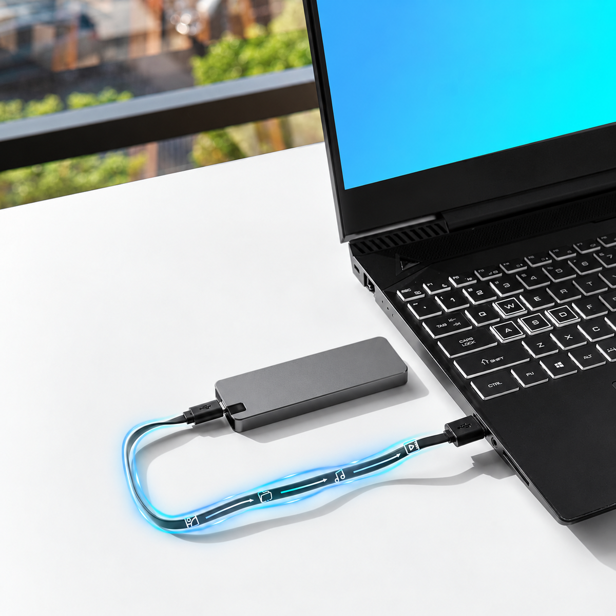Disque SSD Externe Portable – Stockage USB 3.2