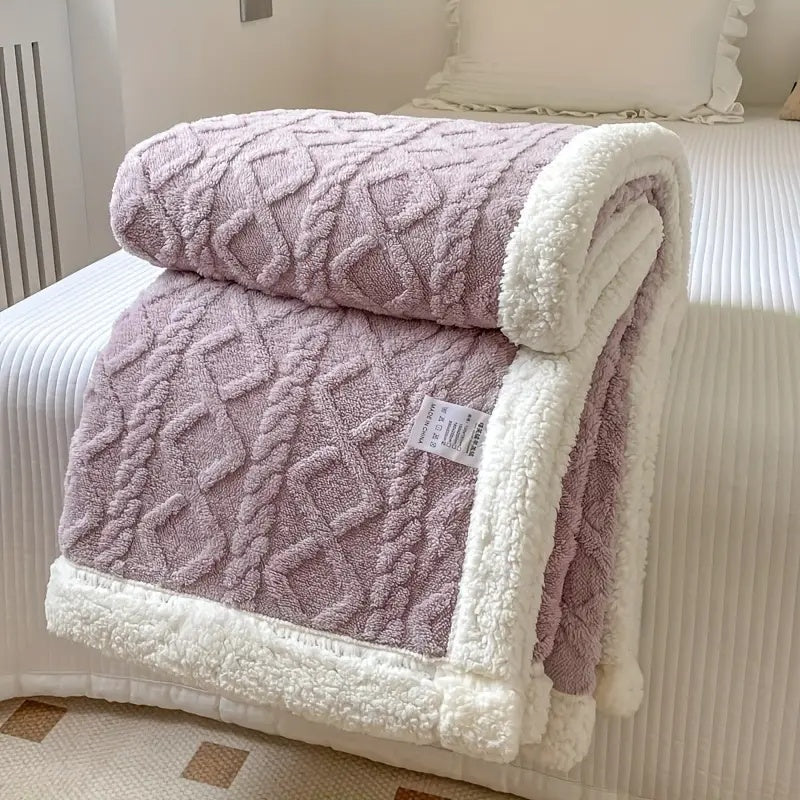 Couverture | Polaire Sherpa Réversible, Douce et Chaude 9