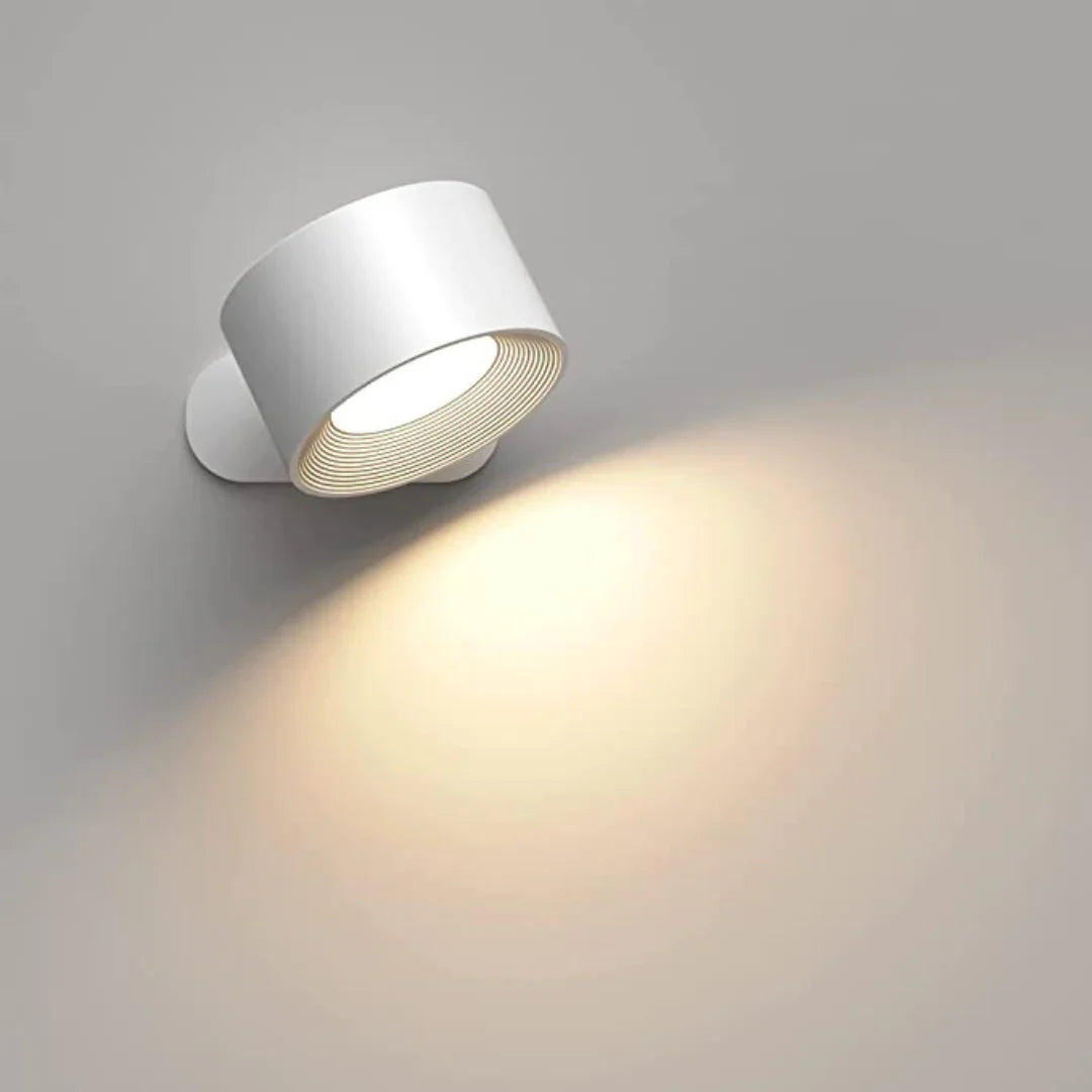 Luminora Applique LED Sans Fil, Dimmable, Rotative, Intérieur