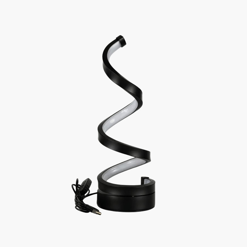 LunaGlow – Lampe de table LED chaude pour salon, blanc