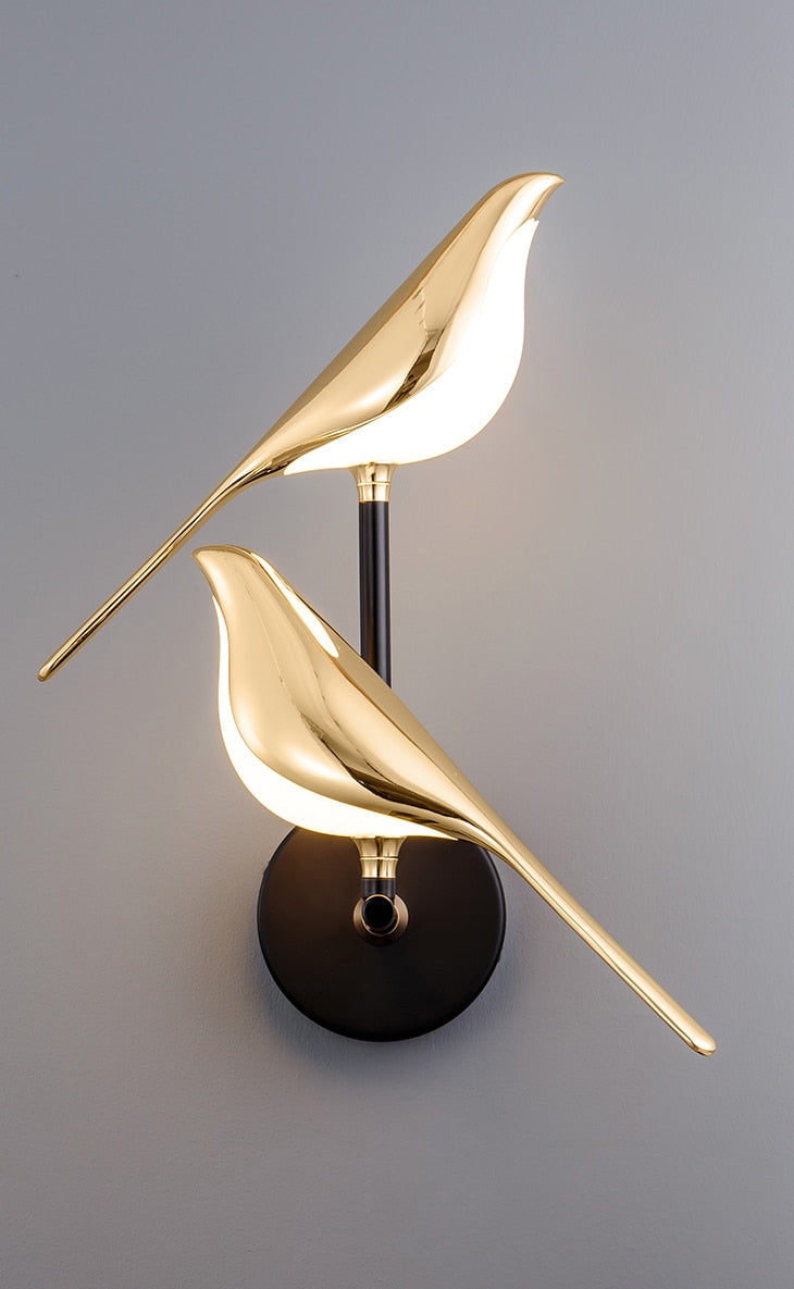 Aviara – Applique Murale Moderne en Forme d’Oiseaux