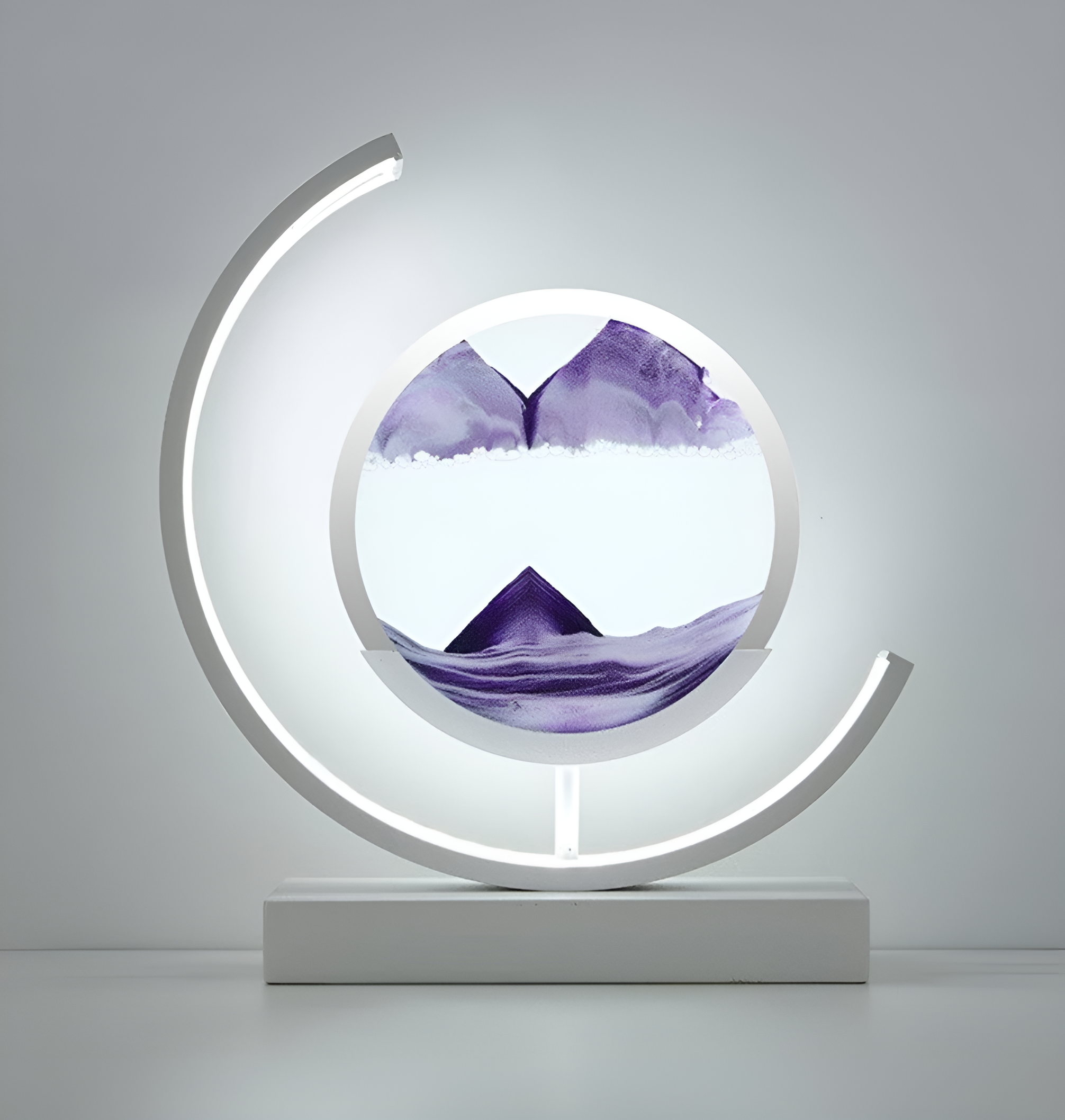Lampe LED Sandscape 3D Sable Fluide pour Chambre
