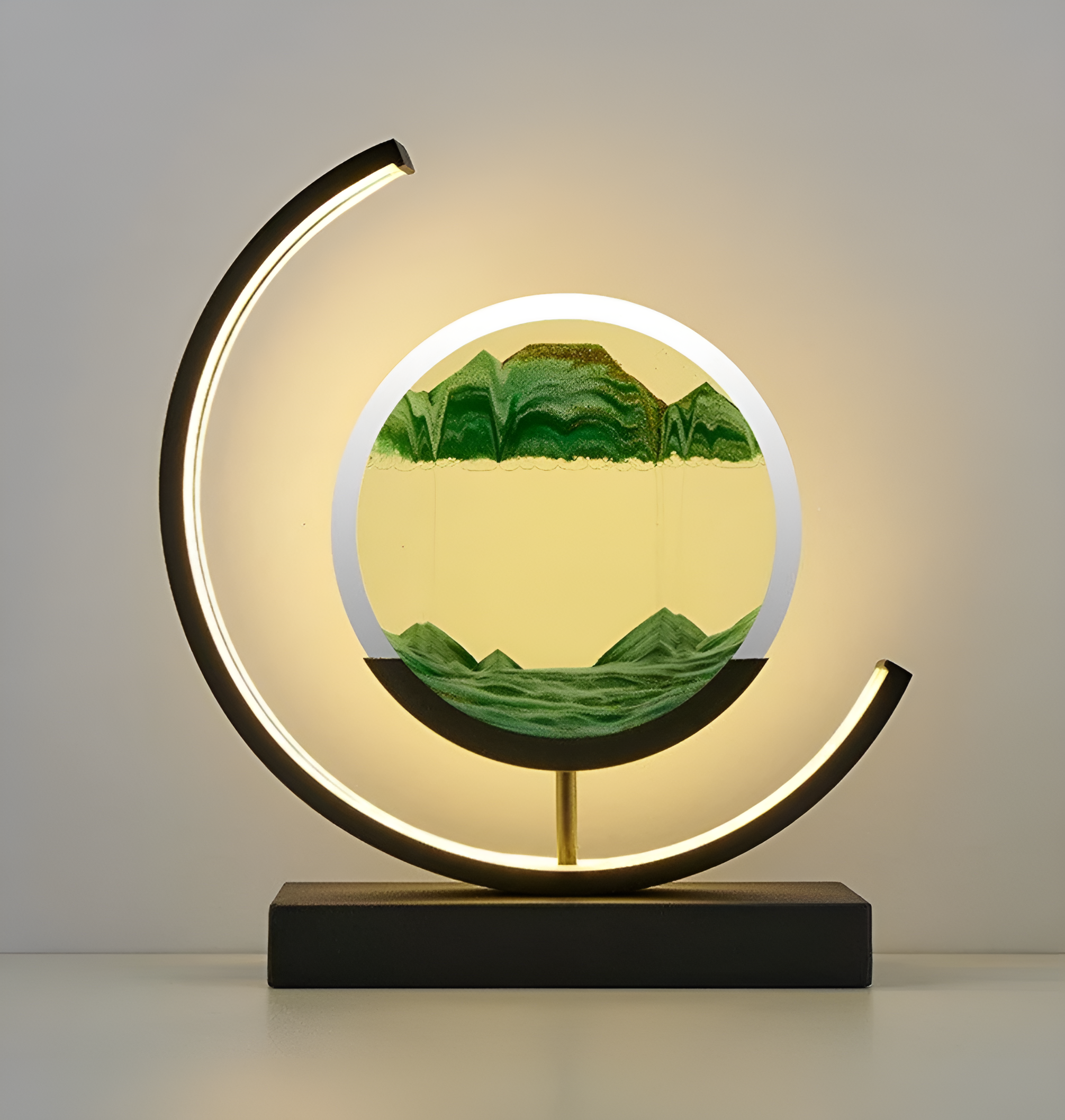 Lampe LED Sandscape 3D Sable Fluide pour Chambre