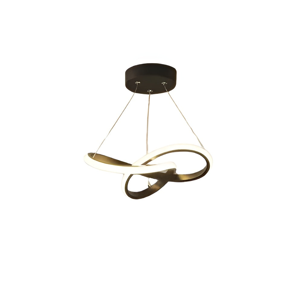 LumiCeleste – Lustre LED Luxe Aluminium/Acier Salon