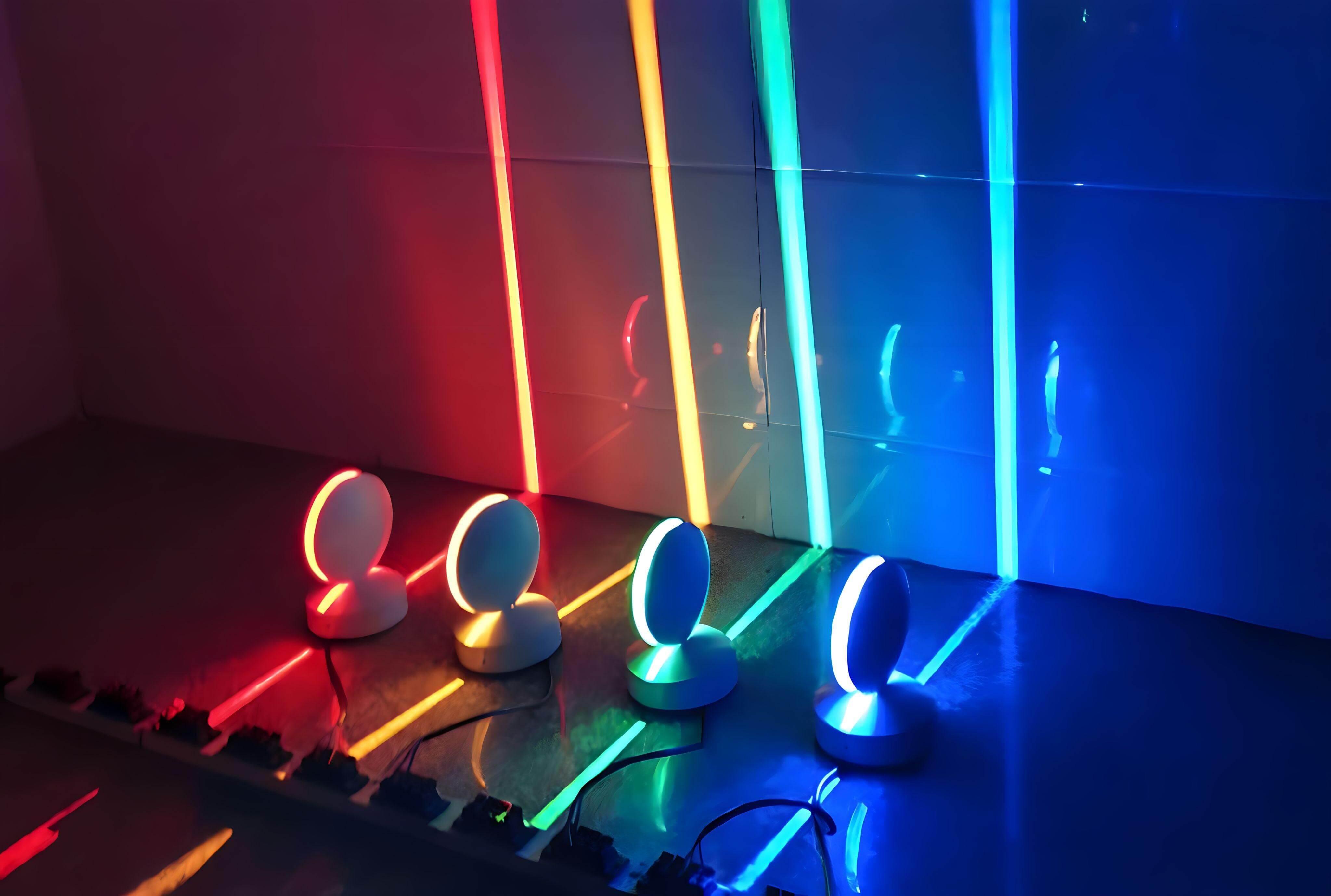 Bande LED Design Moderne RGB Rotative pour Intérieur