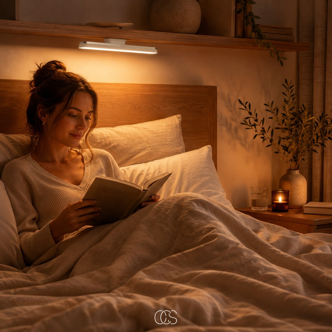 Lampe LED | Design Sans Fil, Support Magnétique en Aluminium et ABS 2