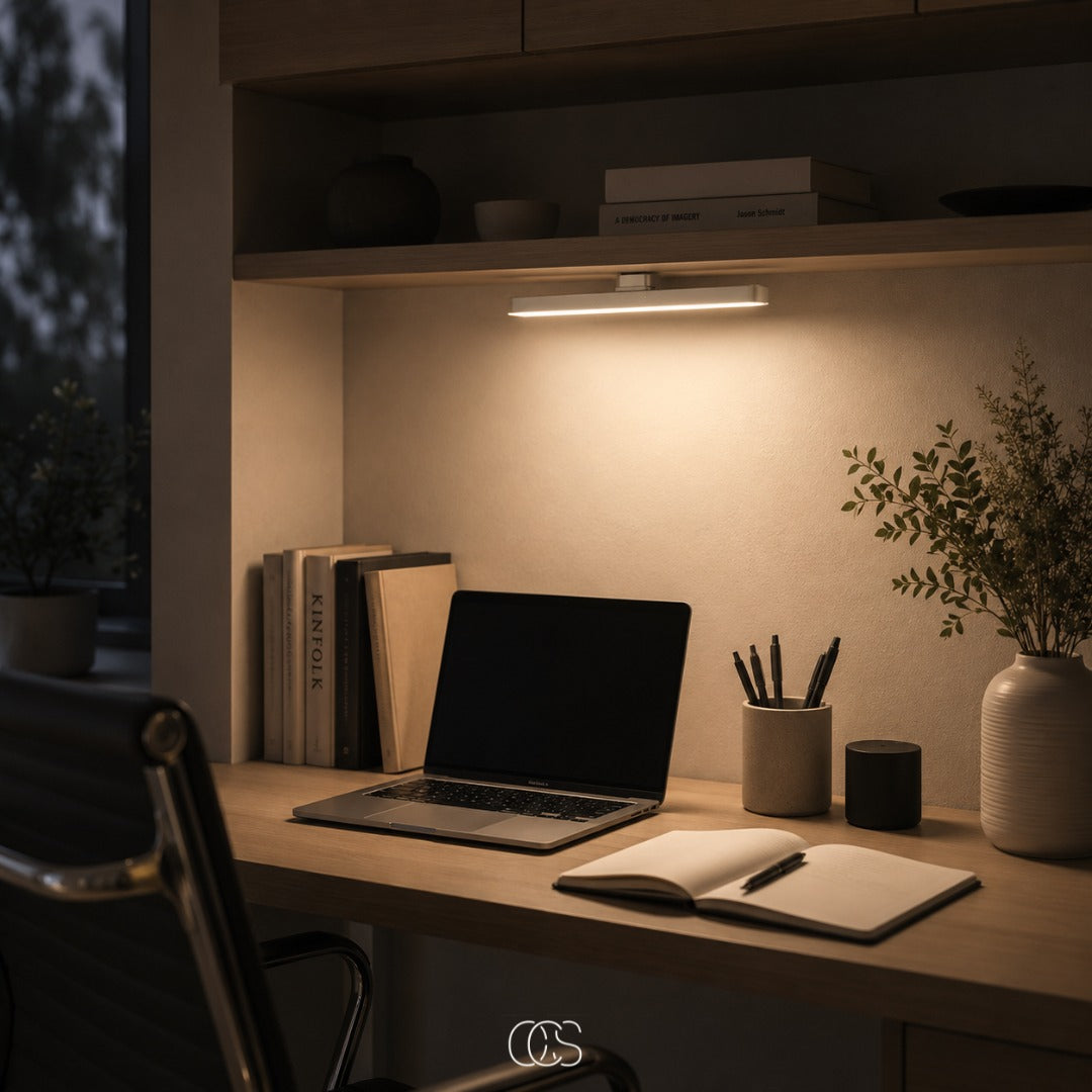 Lampe LED | Design Sans Fil, Support Magnétique en Aluminium et ABS 4