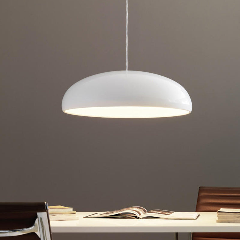 Lampe Suspendue | Abat-Jour Métallique Lisse, LED E27 2
