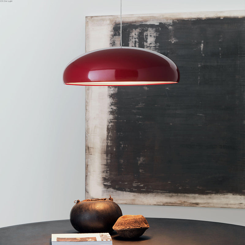Lampe Suspendue | Abat-Jour Métallique Lisse, LED E27 3