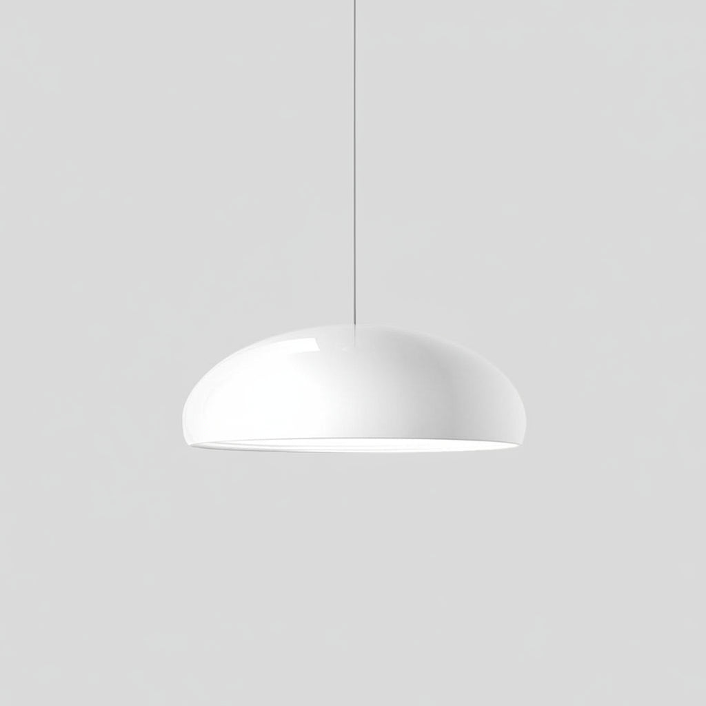 Lampe Suspendue | Abat-Jour Métallique Lisse, LED E27 4