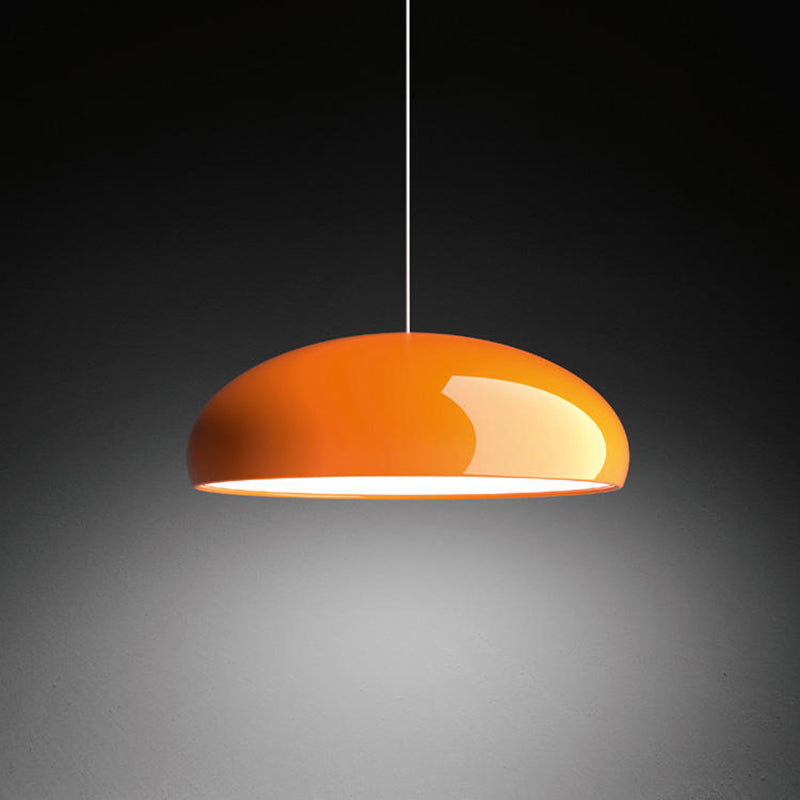 Lampe Suspendue | Abat-Jour Métallique Lisse, LED E27 7