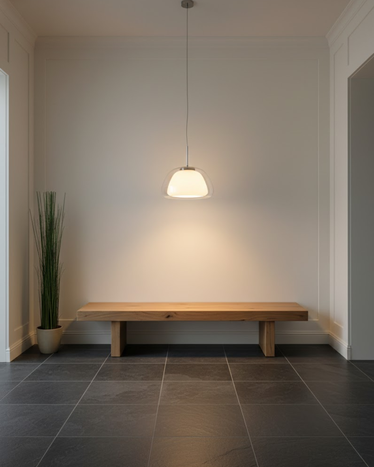 Lampe Suspendue | Forme Dôme, Verre Dépoli Translucide 5