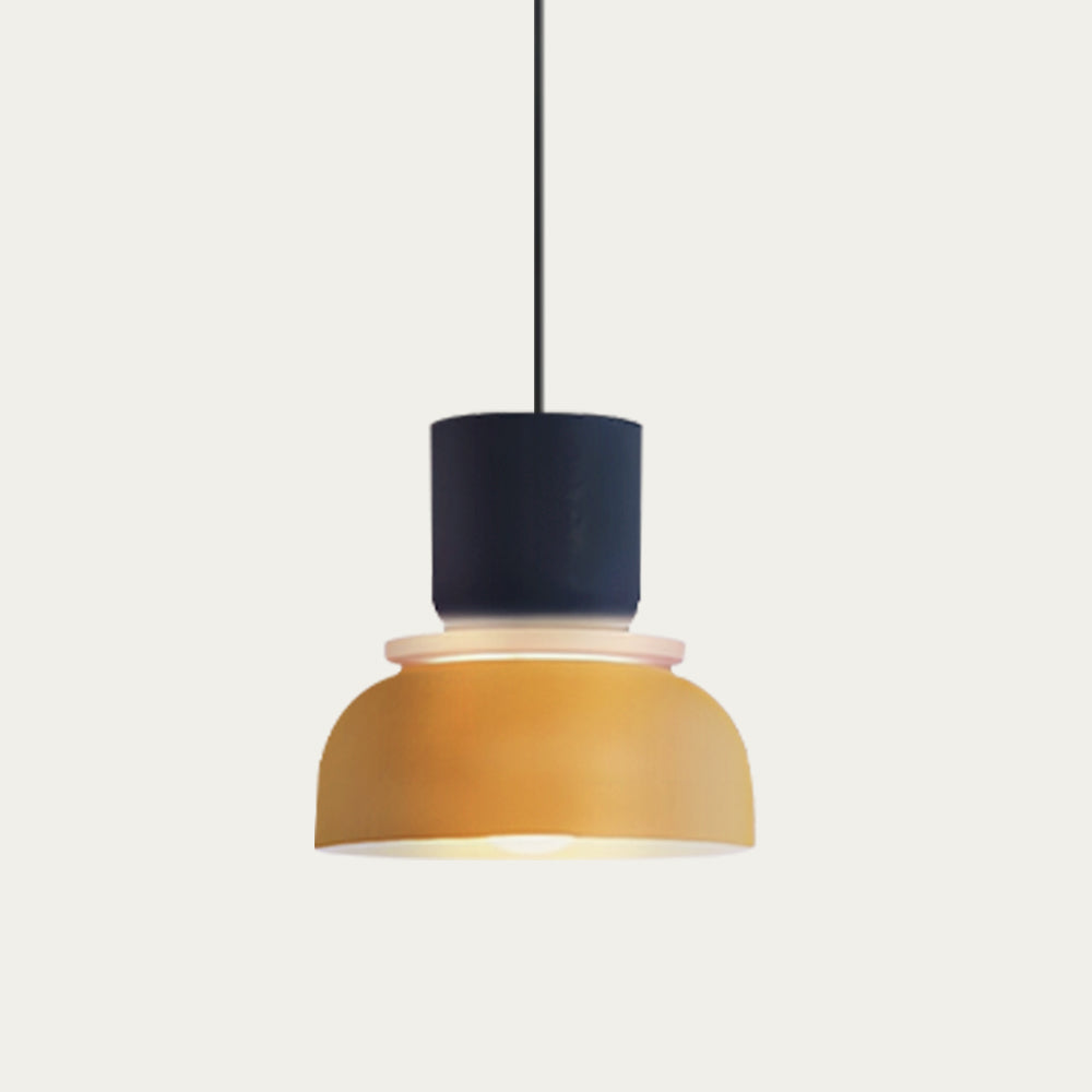 Lampe à Suspension | Design Nordique, Motif Color Block 12
