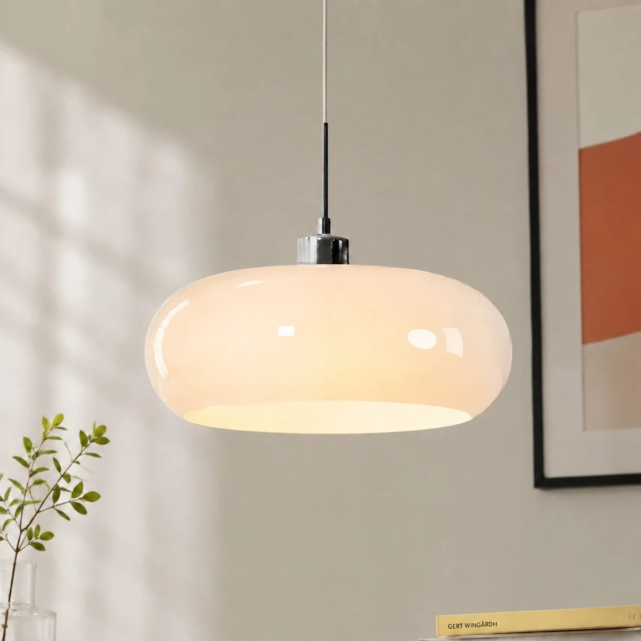 Lampe à suspension | Verre Transparent, Style Bauhaus 0