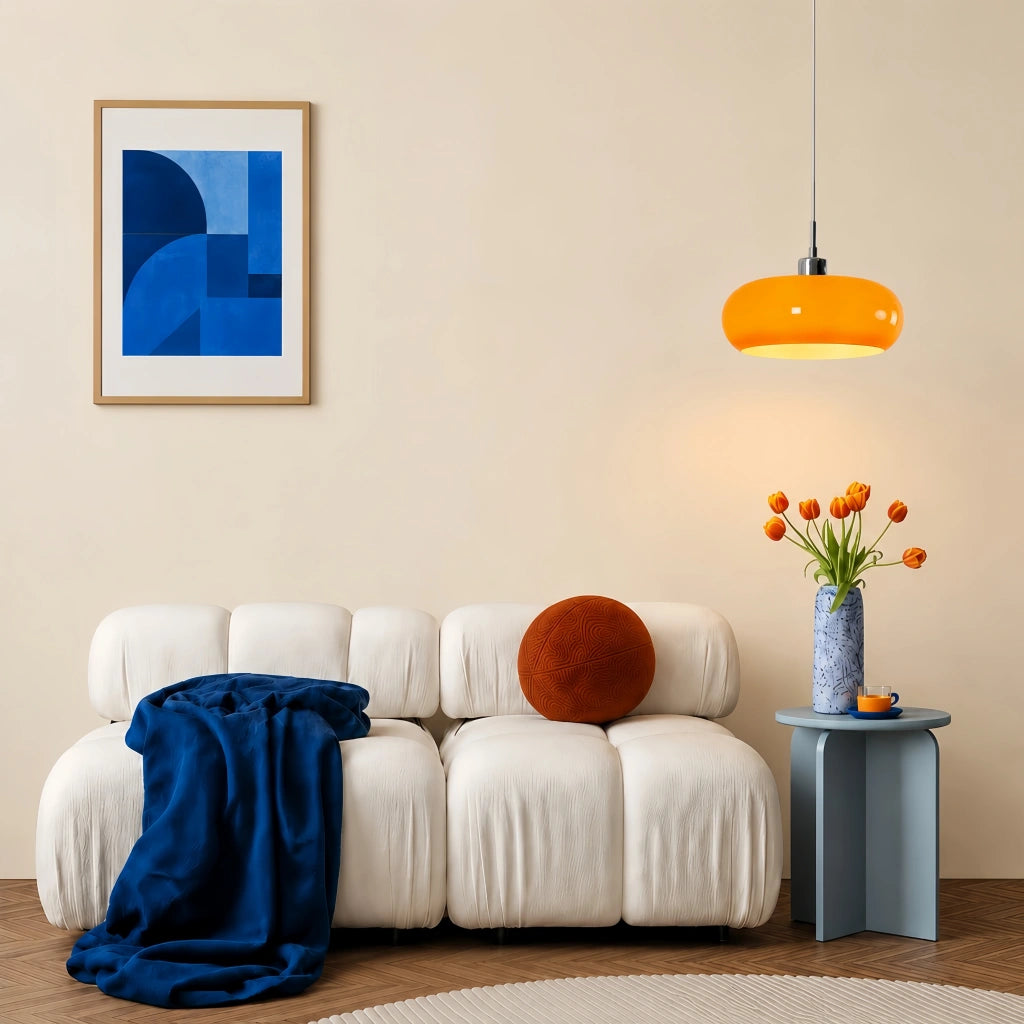 Lampe à suspension | Verre Transparent, Style Bauhaus 6