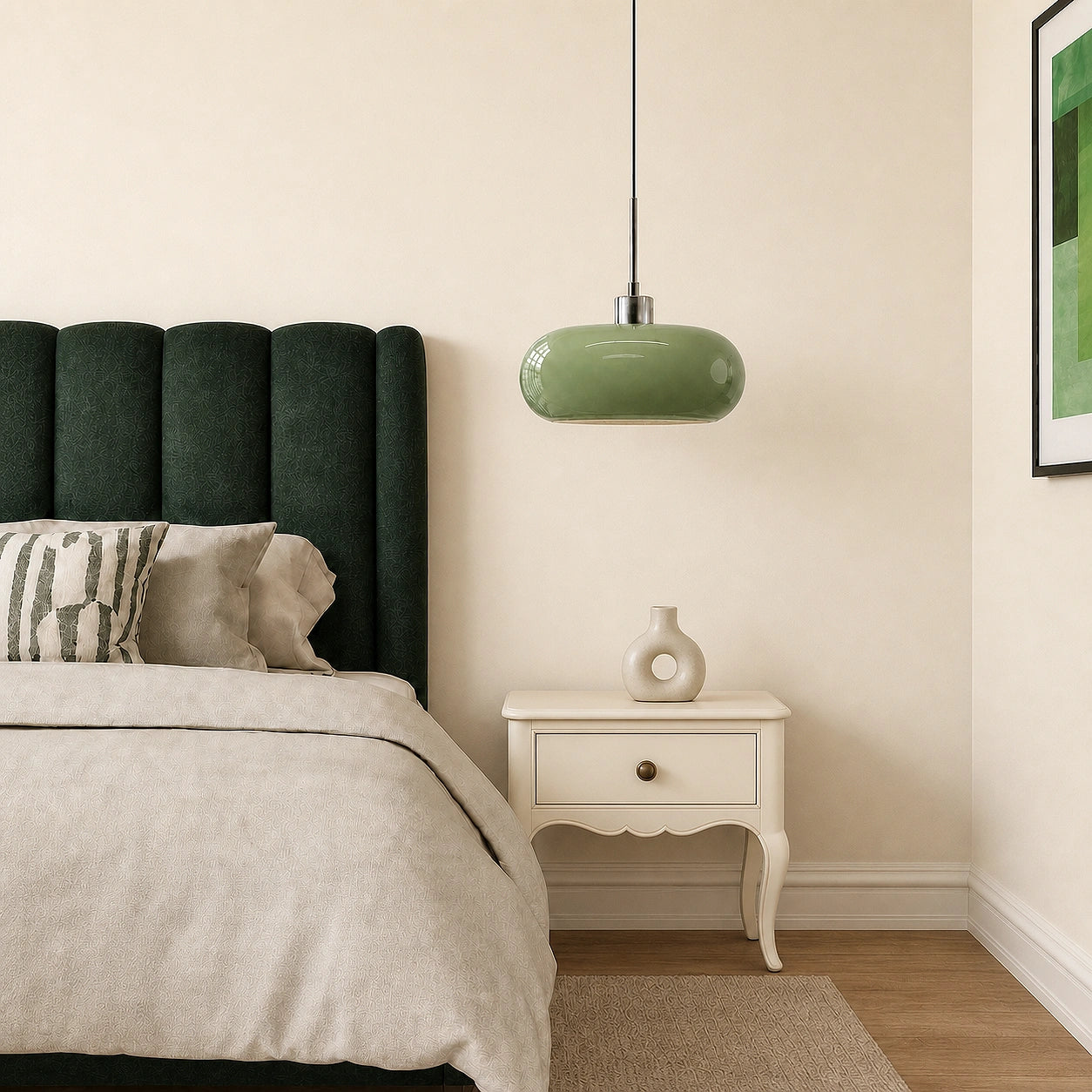 Lampe à suspension | Verre Transparent, Style Bauhaus 7