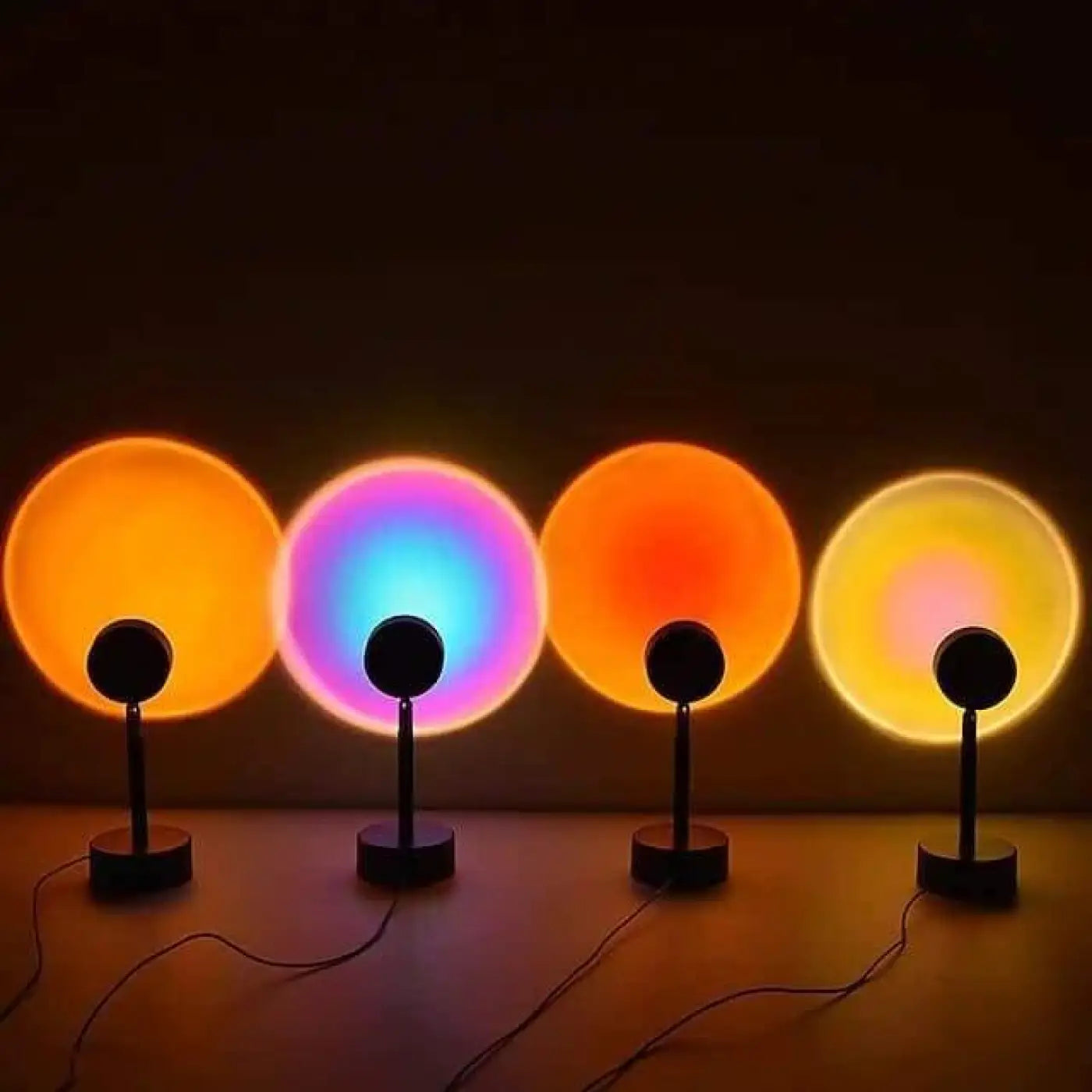 Lampe de Chevet | Projection LED, Tête Orientable 180° 1