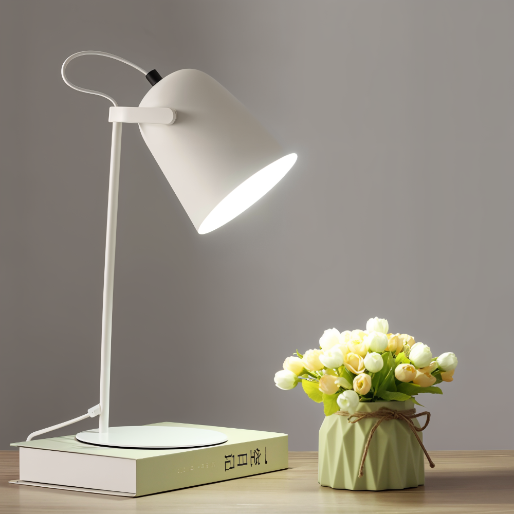 Lampe de table | Abat-jour Rotatif, Angle Réglable 2